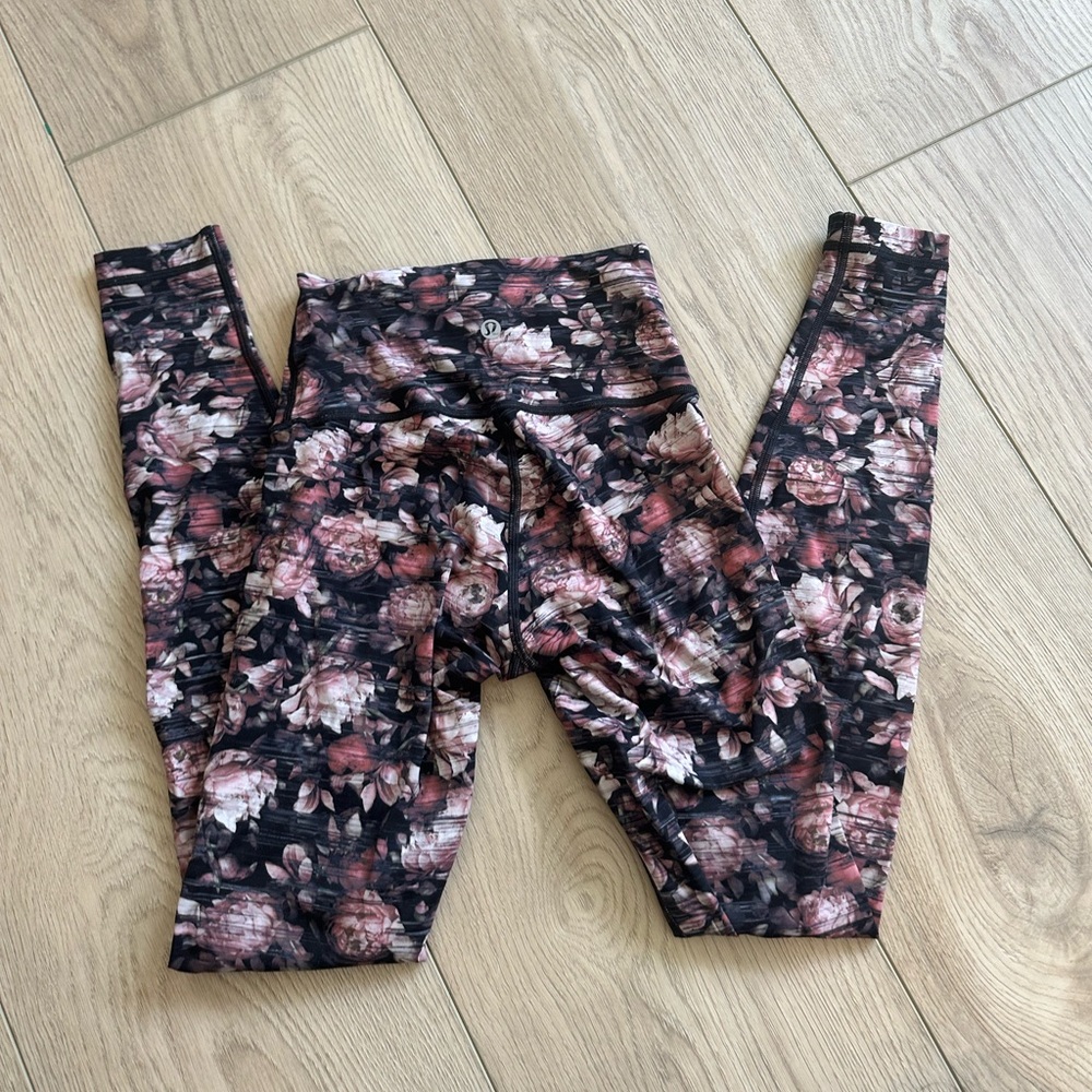 Lululemon flower leggings